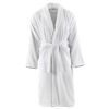 vidaXL Unisex Terry Bathrobe 100% Cotton White L