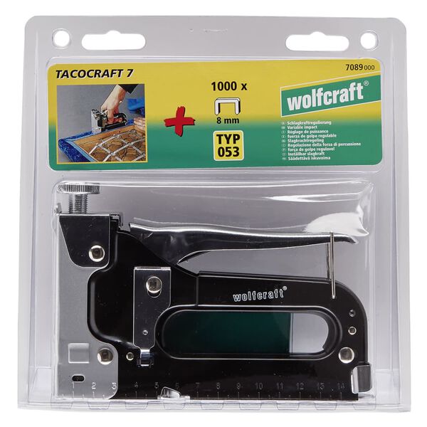 wolfcraft Tacker Set Tacocraft 7 7089000