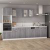 vidaXL Hanging Cabinet Lyon Grey Sonoma 39.5x31x60 cm Engineered Wood