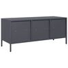 vidaXL TV Cabinet Anthracite 101.5x39x43.5 cm Cold-rolled Steel