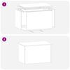 vidaXL Outdoor Storage Box Silver 80 x 50.5 x 50 cm Steel