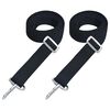 vidaXL Bimini Top Straps 2 pcs Fabric and Stainless Steel