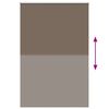 vidaXL Roller Blind Blackout Coffee 160x210 cm Fabric Width 156.6 cm Polyester