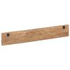 vidaXL Hall Hanger with 5 Hooks 100x2.5x15 cm Solid Reclaimed Wood