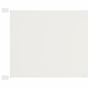 vidaXL Vertical Awning White 140x1200 cm Oxford Fabric