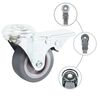 vidaXL 8 pcs Bolt Hole Swivel Casters 50 mm