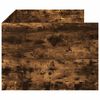 vidaXL Daybed with Drawers without Mattress Smoked Oak 90x190 cm Single