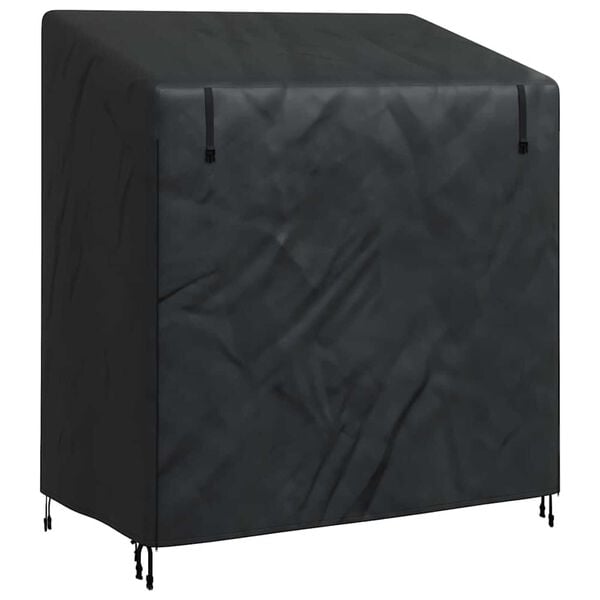 vidaXL Outdoor Swing Cover Black 155 x 95 x 165 cm 210D Oxford Fbric