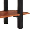 vidaXL Console Table Brown 110 x 30 x 75 cm Solid acacia wood