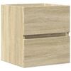 vidaXL Sink Cabinet Sonoma Oak 41x38,5x45 cm Engineered Wood