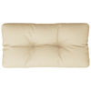 vidaXL Pallet Cushion Beige 80x40x12 cm Fabric