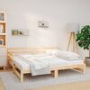 vidaXL Pull-out Day Bed without Mattress 2x(90x190)cm
