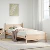 vidaXL Bed Frame without Mattress 90x200 cm Solid Wood Pine