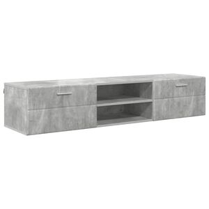 vidaXL Wooden Cabinet 150 x 39 x 30 cm High Gloss White