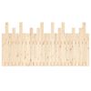 vidaXL Wall Headboard 159.5x3x80 cm Solid Wood Pine