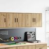vidaXL Garage Wall Cabinets 2 pcs Artisan Oak Engineered Wood
