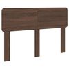 vidaXL Headboard Brown Oak Engineered wood