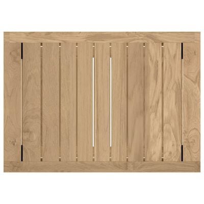 vidaXL Bathroom Side Table 50x35x45 cm Solid Wood Teak