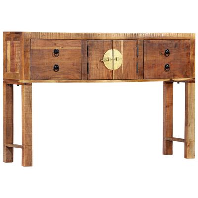 vidaXL Console Table 120x30x80 cm Solid Acacia Wood