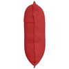 vidaXL Back Pillow Red 60 x 19 x 50 cm Fabric