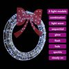 vidaXL Wreath with 150 LEDs Cold white 120 cm Acrylic