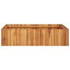 vidaXL Garden Raised Bed 100x100x25 cm Solid Acacia Wood