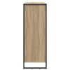 vidaXL Shoe Cabinet with Door Sonoma 79 x 36 x 100 cm Engineered Wood