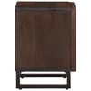 vidaXL Bedside Cabinet 40x34x46 cm Solid Wood Mango