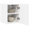 vidaXL Hanging Cabinet with Door White 30 x 31 x 40 cm Engineered Wood