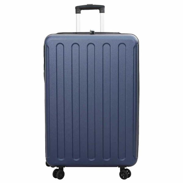 vidaXL Suitcase Folding Dark blue 50 x 30 x 76 cm ABS Plastic
