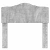 vidaXL Headboard Concrete Grey 75 cm Engineered wood