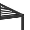 vidaXL Bed Frame without Mattress Smoked Oak 193x201 cm Engineered Wood