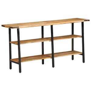 vidaXL Console Table 140x35x70 cm Solid Wood Mango
