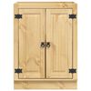 vidaXL Cabinet SKI Honey Brown 60 x 46 x 81.5 cm Solid Pine Wood