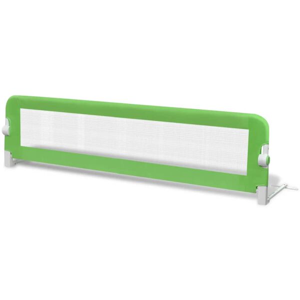 vidaXL Toddler Safety Bed Rail 150 x 42 cm Green