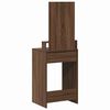 vidaXL Dressing Table Brown Oak 50 x 41 x 140 cm Engineered Wood