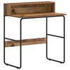 vidaXL Desk with Storage Oak Wood 80 x 50 x 91 cm