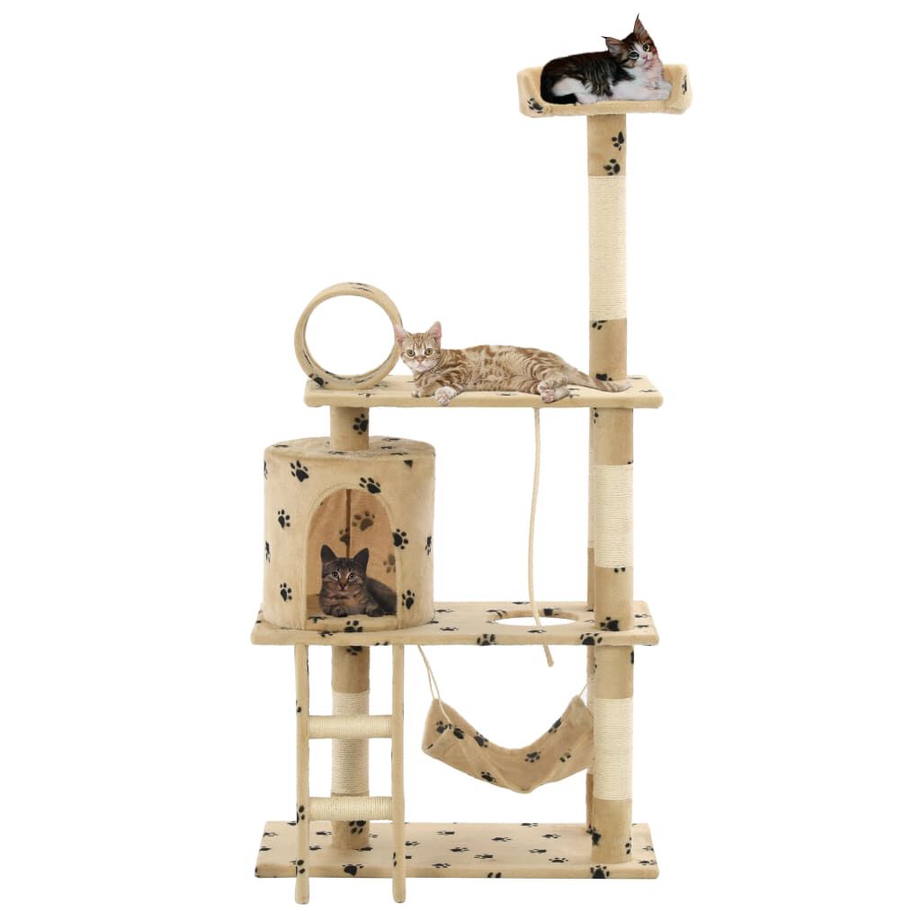 Paw print deals cat tree