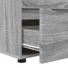 vidaXL Storage Cabinet Grey Sonoma 60 x 48 x 57 cm Engineered Wood