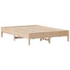 vidaXL Bed Frame without Mattress 160x200 cm Solid Wood Pine