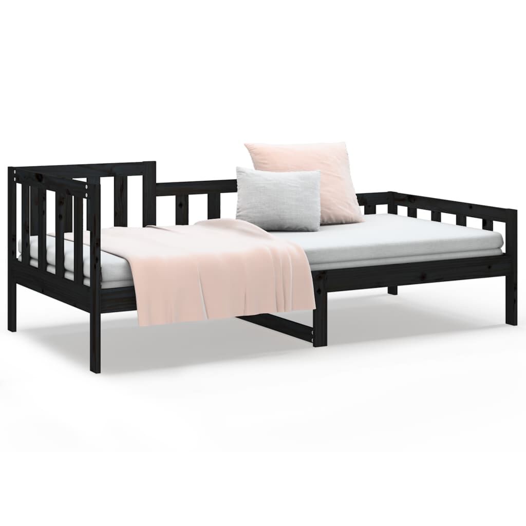 Black on sale daybed frame