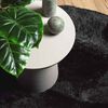 vidaXL Shaggy Rug High Pile NAVARRA Black 300x200 cm Polyester