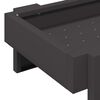 vidaXL Chicken Feeding Trough Black 80 x 28 x 13.5 cm
