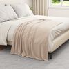 vidaXL Throw Blankets 6 pcs Beige 130 x 150 cm Fleece