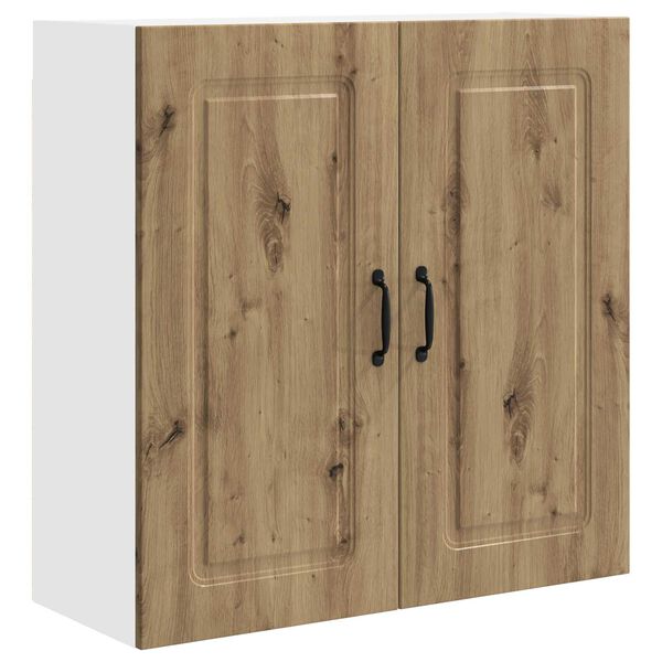 vidaXL Kitchen Cabinet with Storage Kalmar Artisan Oak 80 x 31 x 80 cm