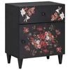 vidaXL Bedside Table Multicolour 50 x 33 x 60 cm Solid Mango Wood