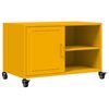 vidaXL TV Cabinet Mustard Yellow 68x39x43.5 cm Steel