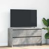 vidaXL TV Cabinet Concrete Grey 100x35x54 cm Engineered Wood