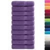 vidaXL Premium Shower Towels SOLUND 10 pcs Purple 70x140 cm 600 gsm