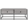 vidaXL Coffee Table Grey Sonoma 100x51x40 cm Engineered Wood